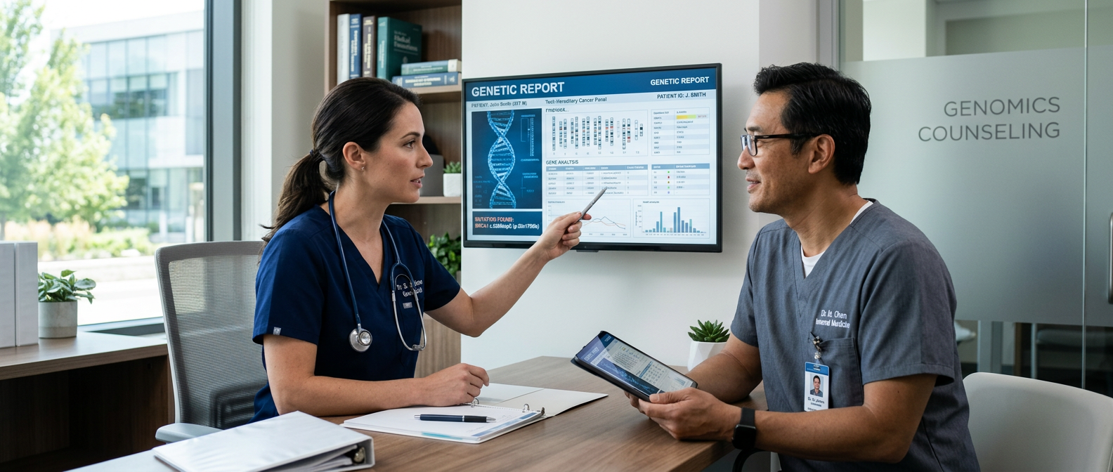Whole exome sequencing patient consultation