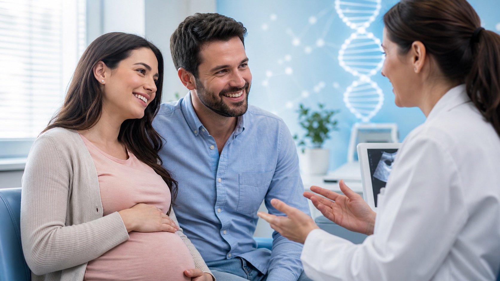 Optima NIPT Plus+ prenatal screening consultation
