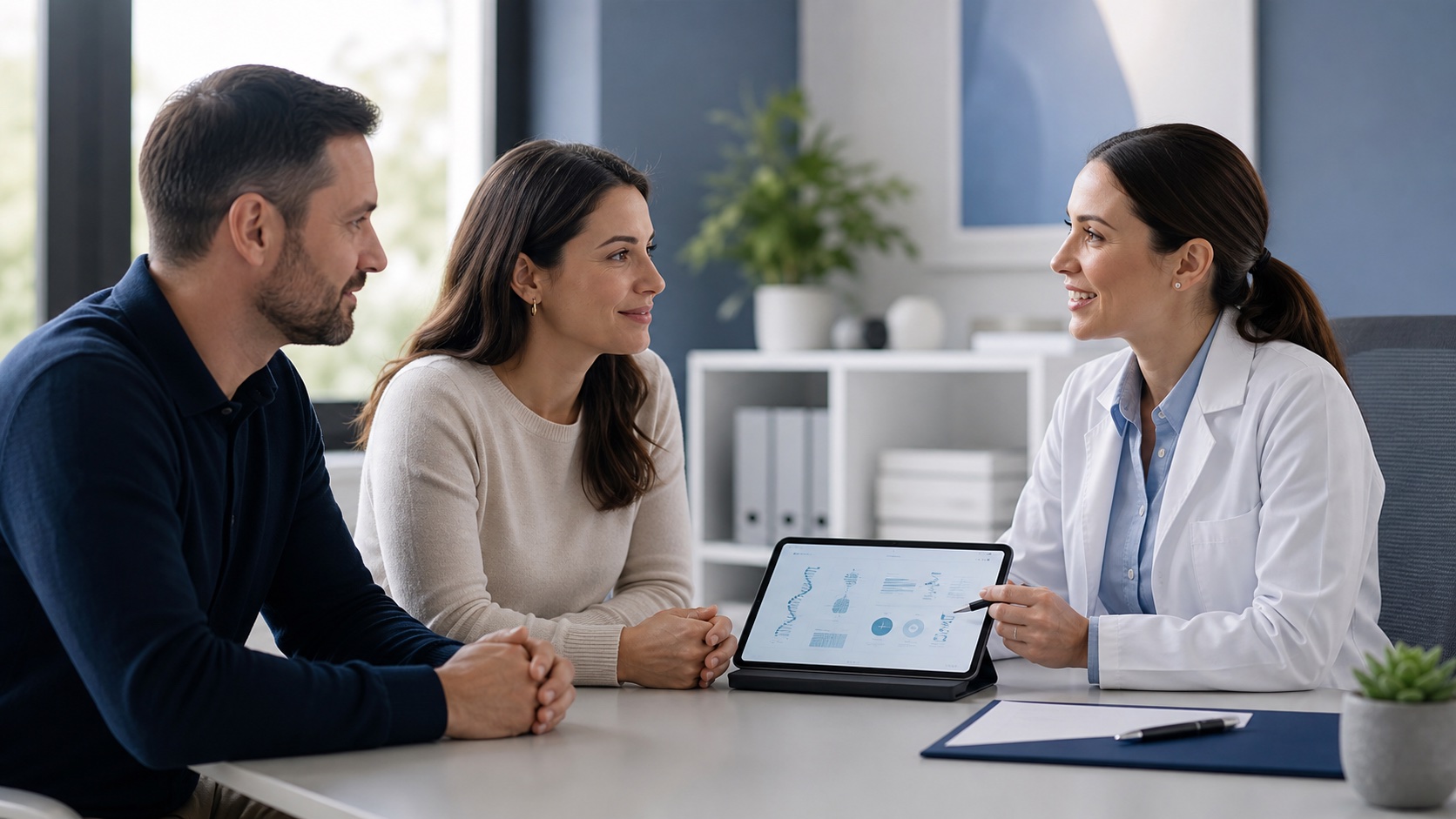 Clinical genetics team and prenatal workflow