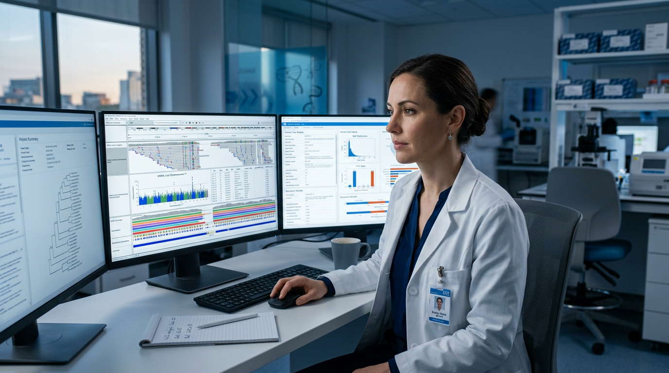 Whole genome sequencing clinician review