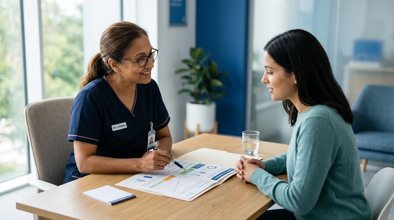 Whole genome sequencing patient consultation